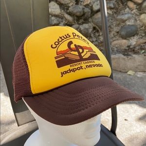 Vintage cactus Pete’s trucker hat